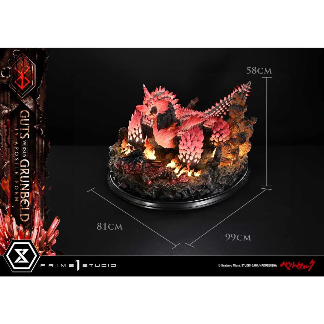 Berserk Guts Versus Grunbeld In Apostle Form Statue By Prime1 Studios