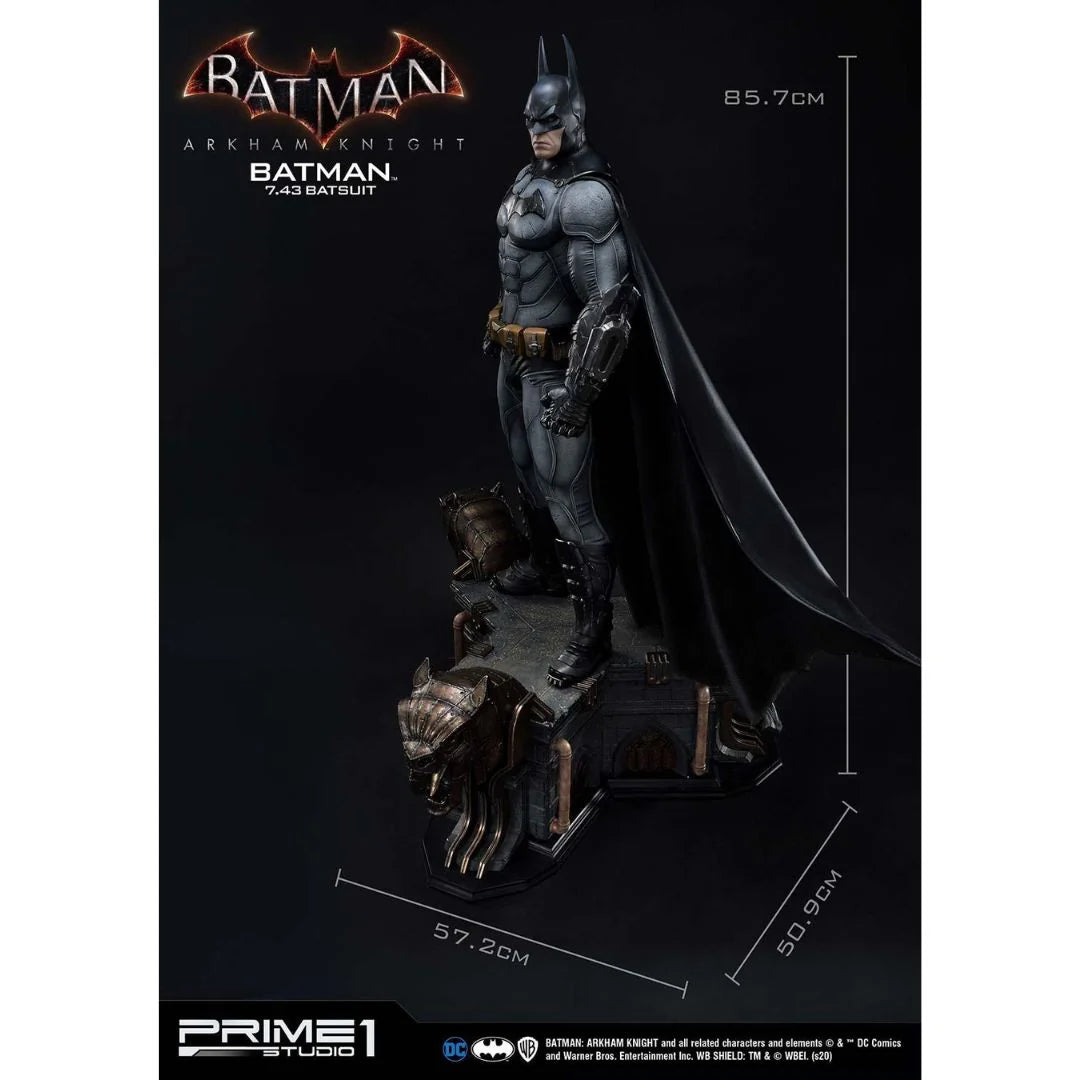 Batman: Arkham Knight Batman Batsuit V7.43 Statue By Prime1 Studios
