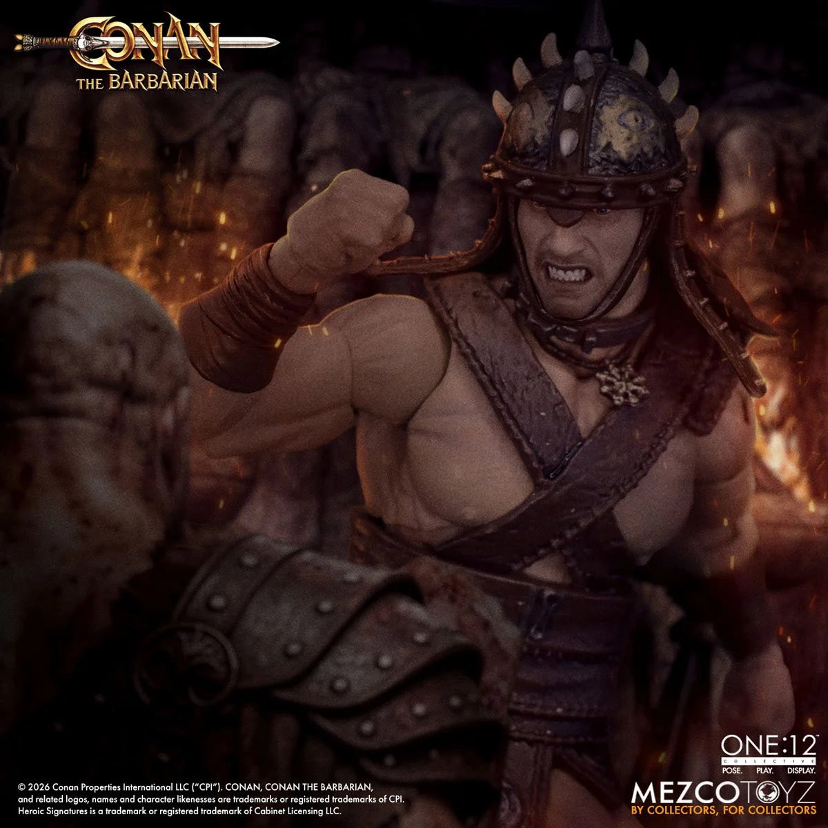 Conan The Barbarian (1982): Pit Fighter Edition One:12 Collective Action Figure By Mezco
