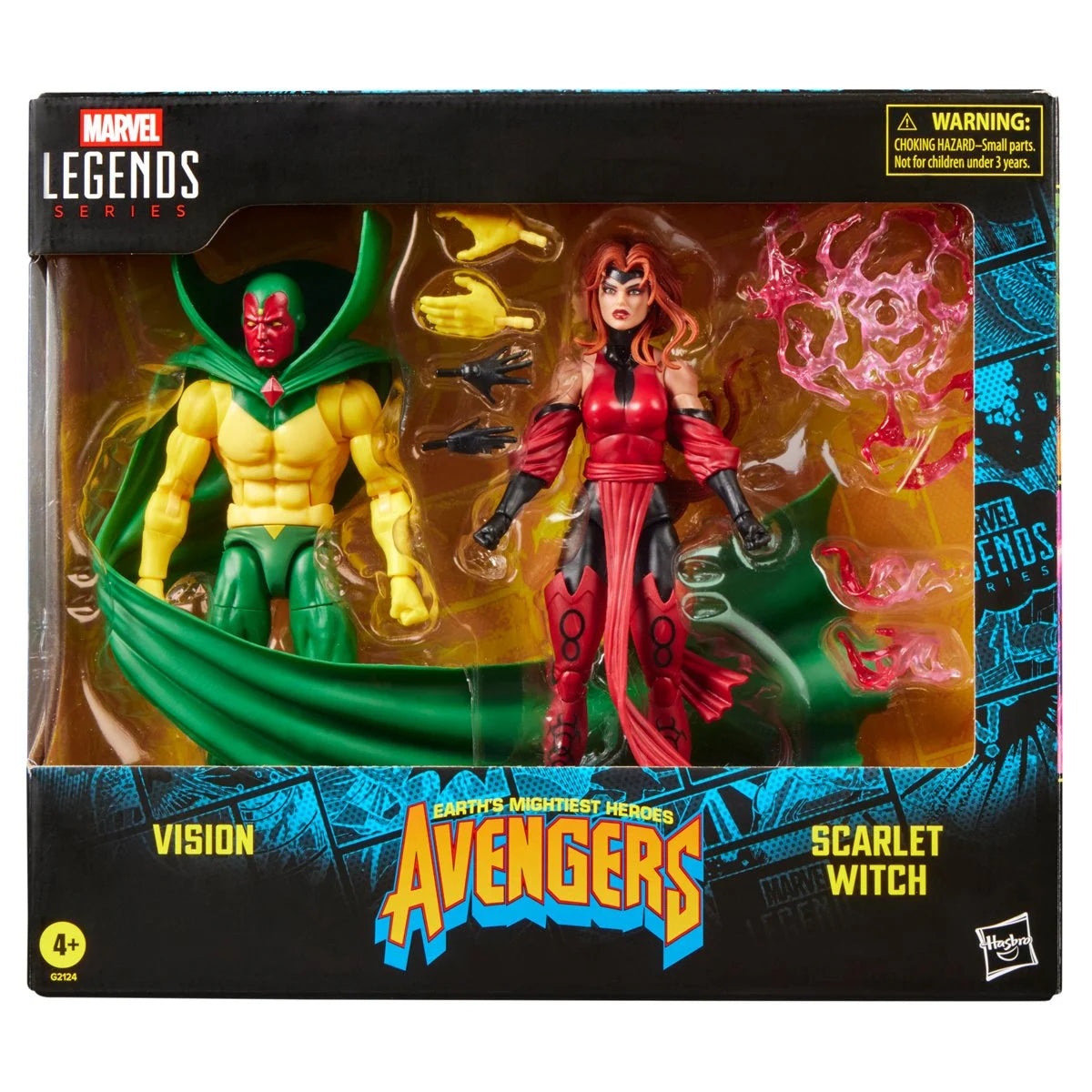Avengers: The Crossing Marvel Legends Vision & Scarlet Witch Action Figures