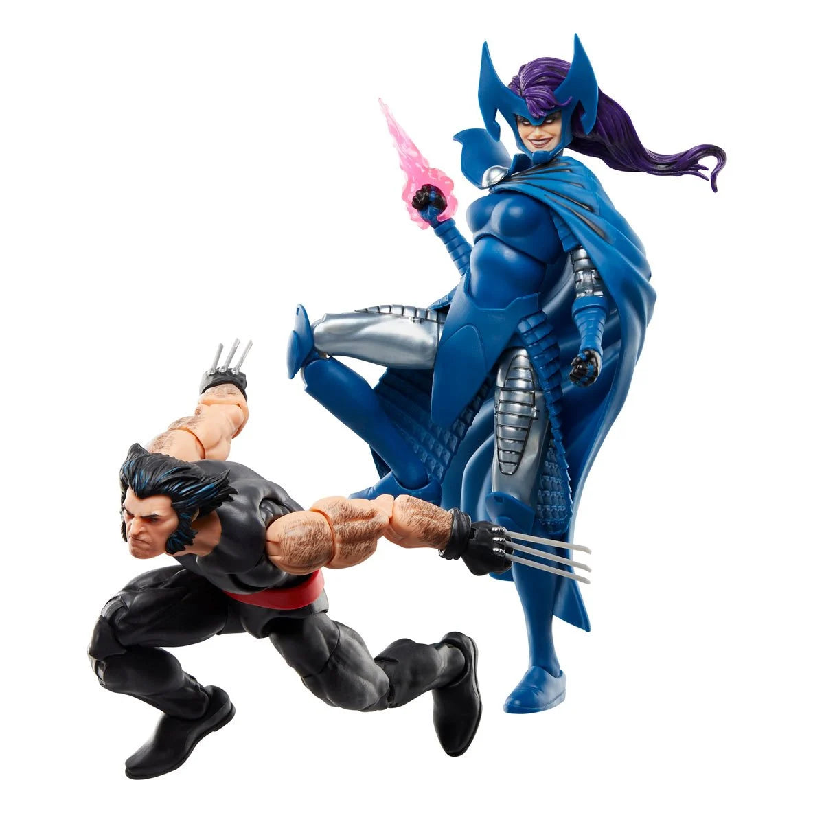 Wolverine Marvel Legends Wolverine and Psylocke Action Figures