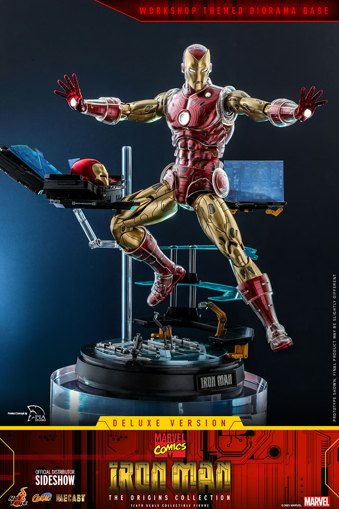 Iron Man The Origins Deluxe Figure By Hot Toys