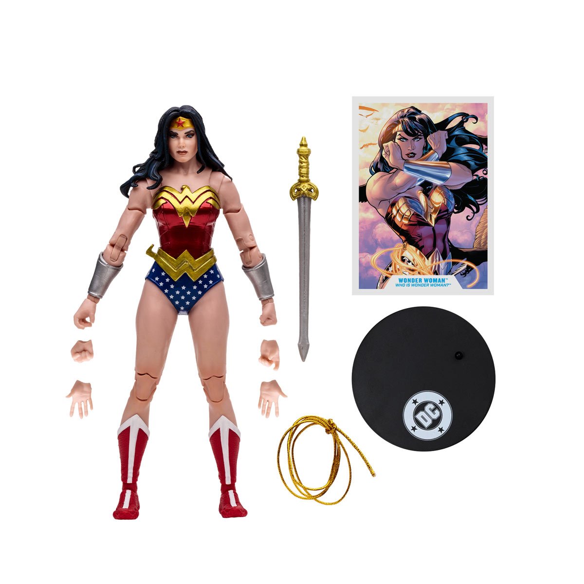 DC Multiverse McFarlane Vault Collection Wave 1 Wonder Woman Classic Action Figure