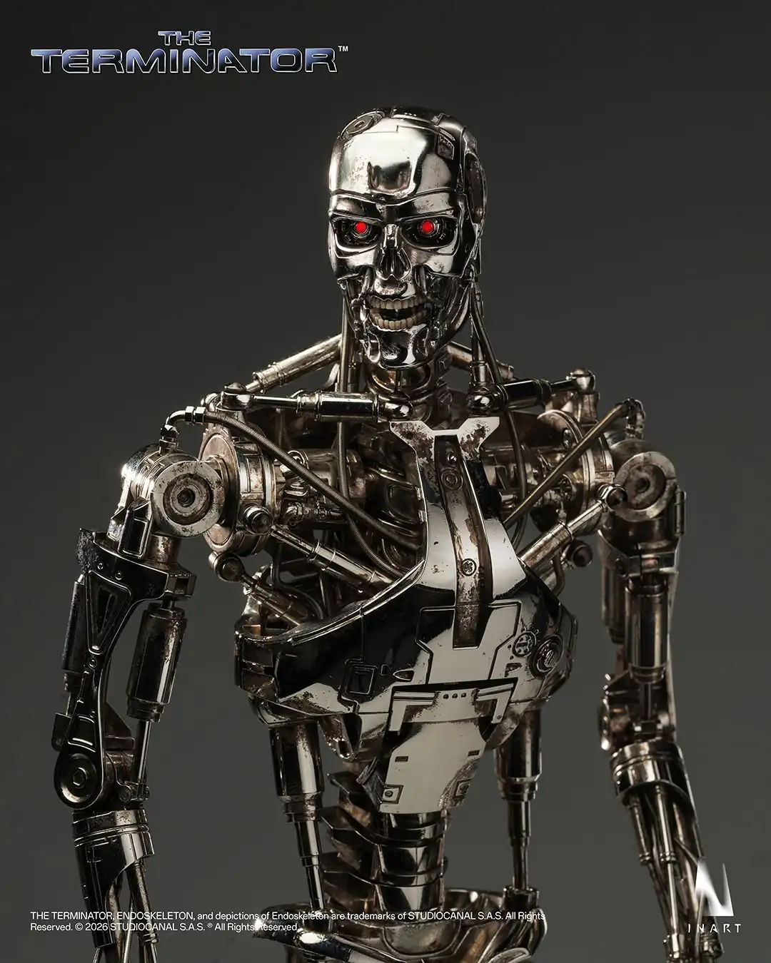 [Pre-Order Deposit] INART The Terminator Endoskeleton 1/6 Collectible Figure by Queen Studios