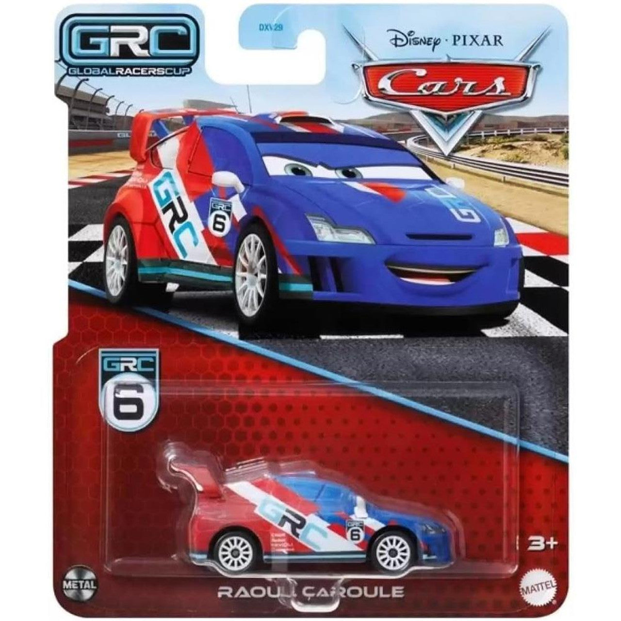 Disney Pixar Cars Raoul Caroule (GRC #6) Die-Cast Vehicle
