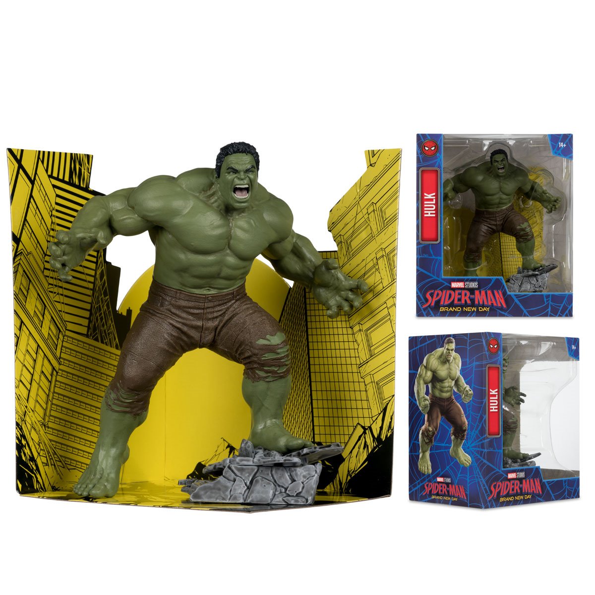 Spider-Man: Brand New Day Hulk 1:10 Scale Posed Figure with Scene