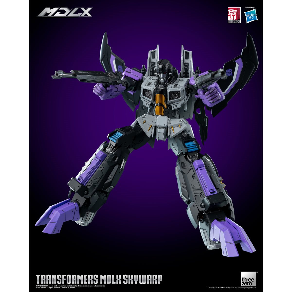 Transformers MDLX Skywarp By Threezero