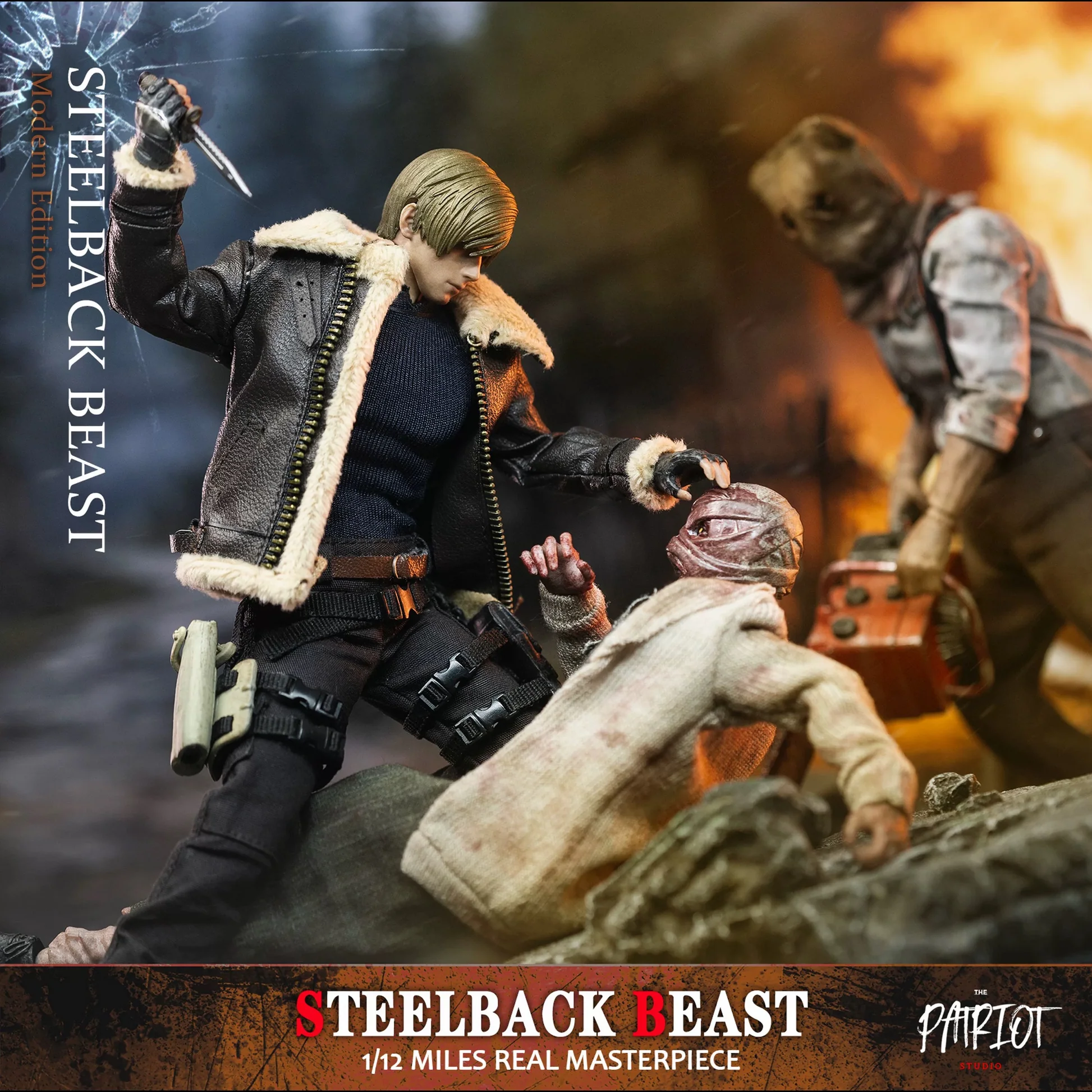 Steelback Beast Modern Edition Action Figure By Patriot Studio