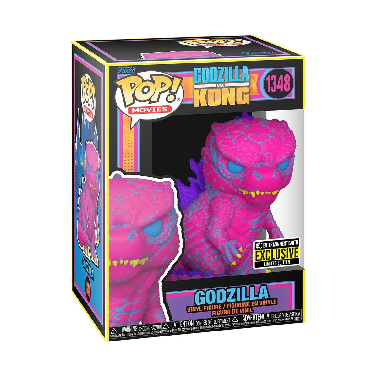 Godzilla vs. Kong Godzilla Black Light Funko Pop!