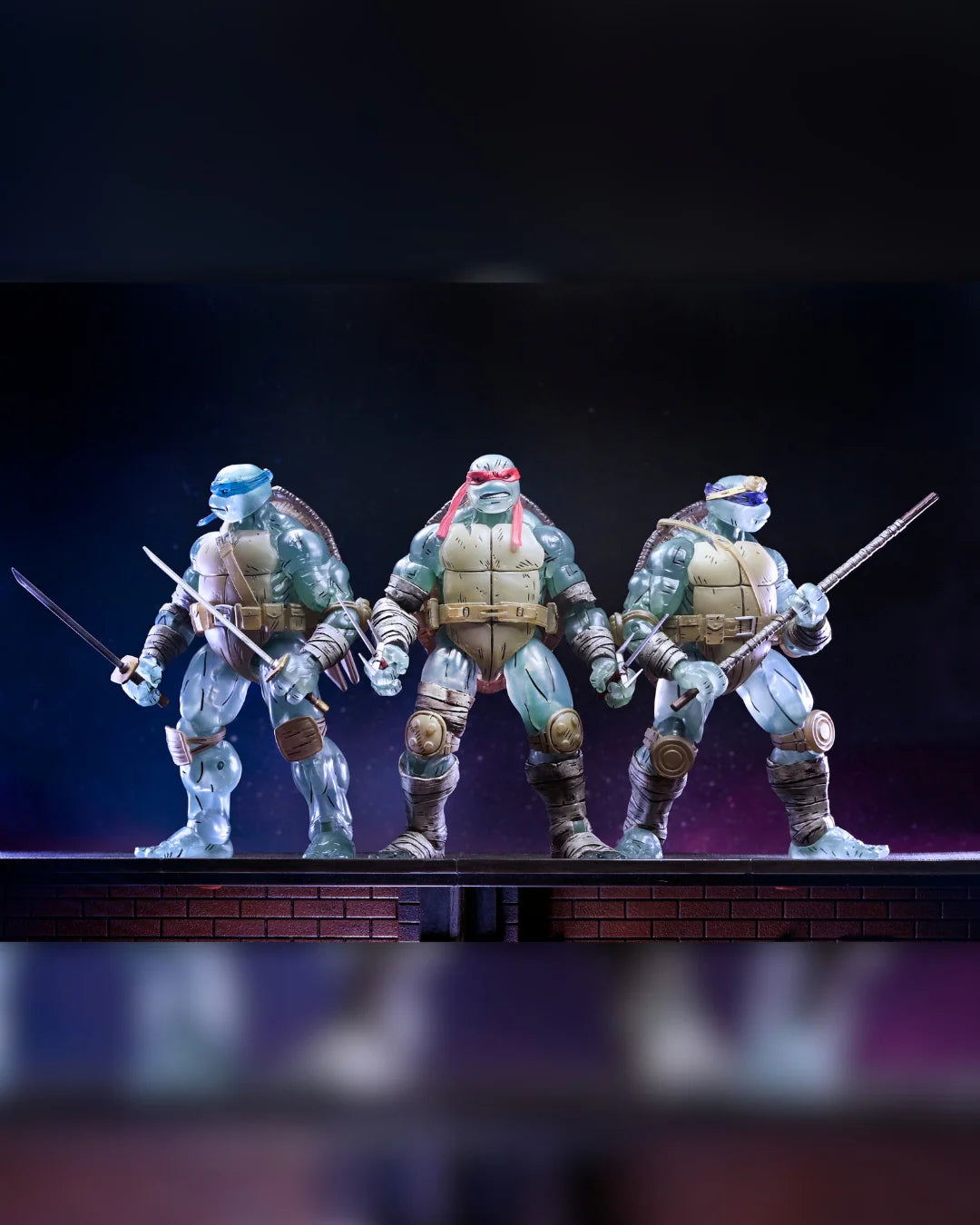 Teenage Mutant Ninja Turtles (The Last Ronin) Ghost Brothers Action Figure 3-Pack