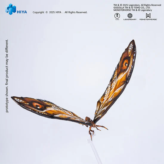 HIYA Exquisite Basic Series Godzilla x Kong The New Empire Mothra Premium Action Figure