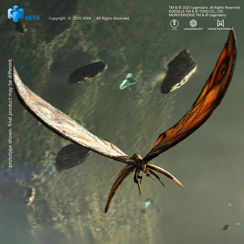 HIYA Exquisite Basic Series Godzilla x Kong The New Empire Mothra Premium Action Figure