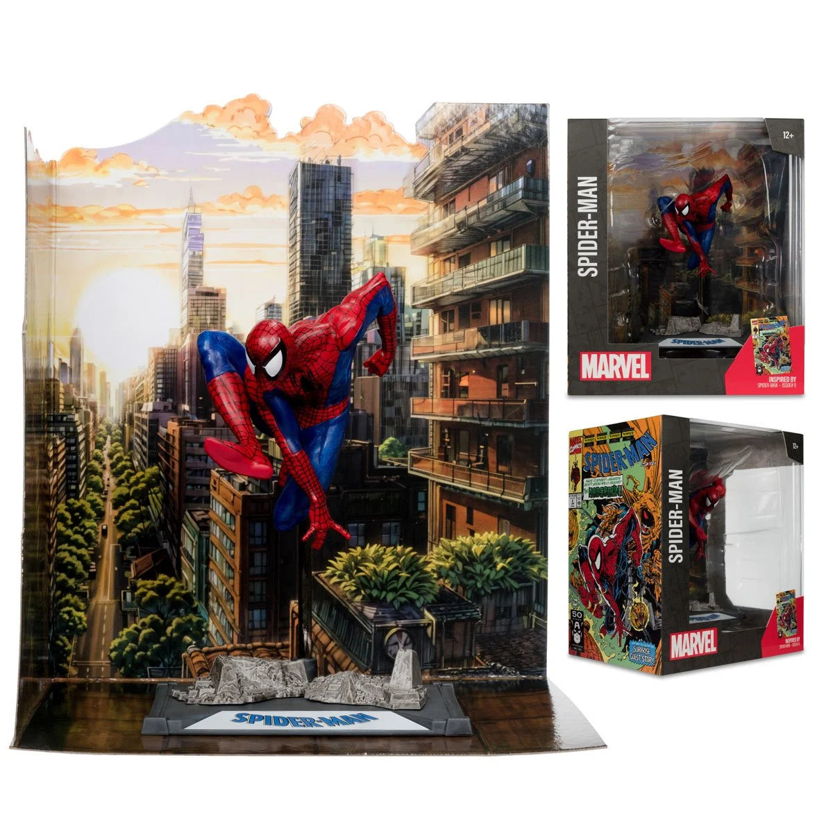 Spider-Man #6 1:10 Scale Posed Figure with Scene