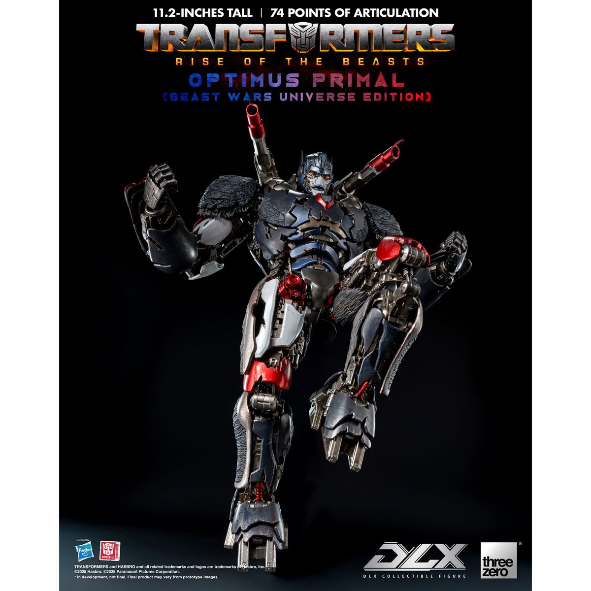 Transformers: Rise of the Beasts Optimus Primal Beast Wars Universe Edition DLX Action Figure