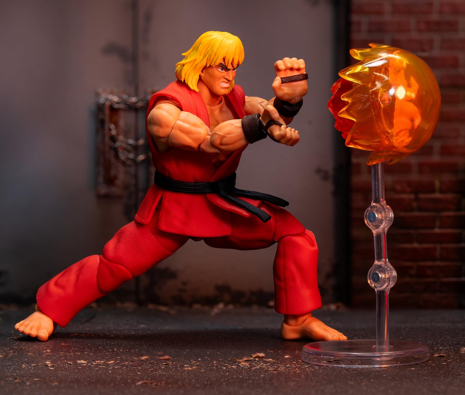 JADA TOYS Street Fighter 2: Ken - De Luxe Action Figure Scale 1:12