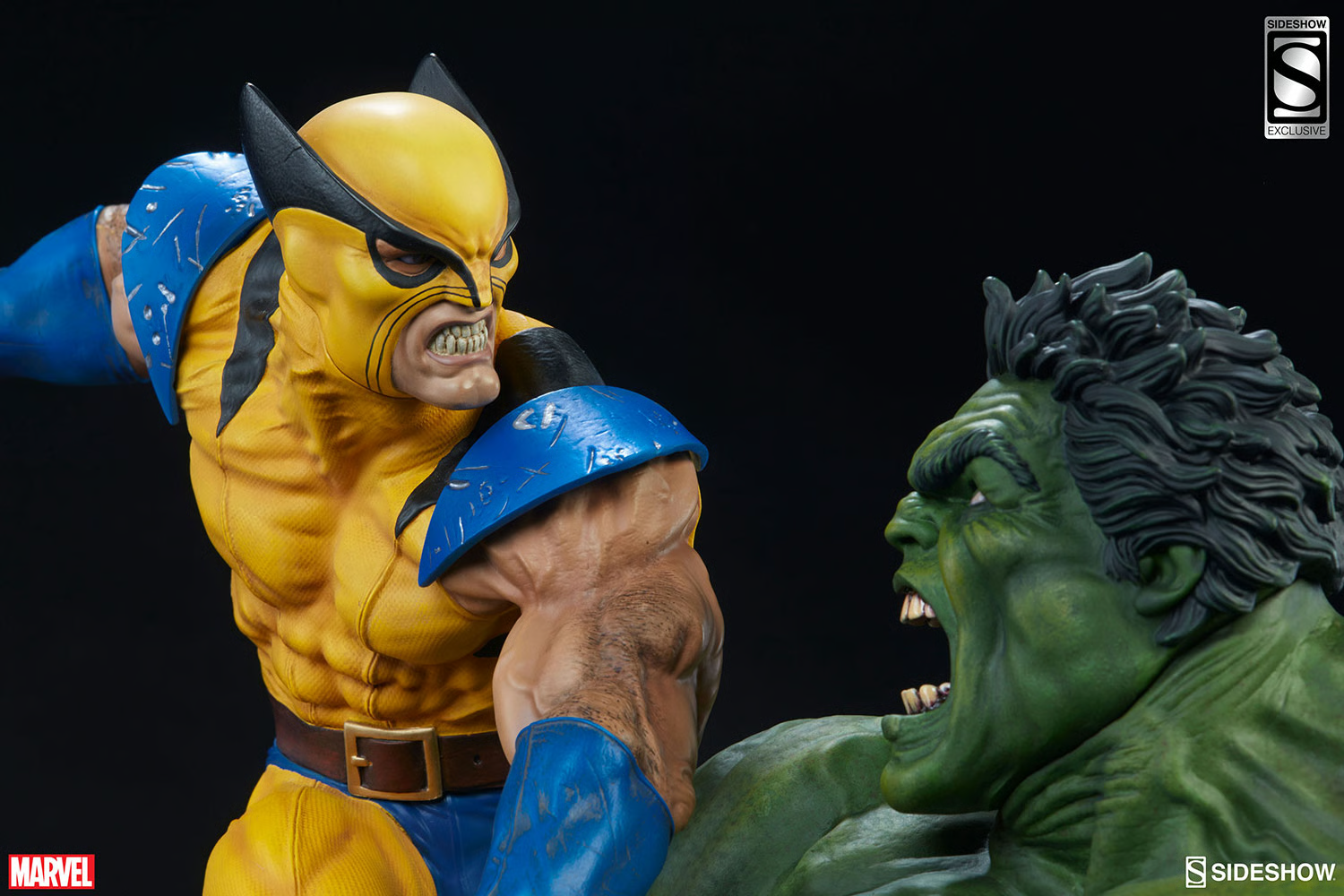 Hulk vs Wolverine Maquette Exclusive By Sideshow Collectibles