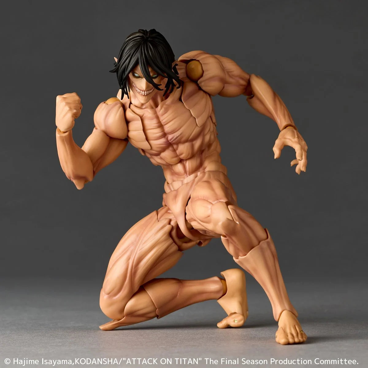 Attack on Titan Eren Yeager Titan Revoltech Amazing Yamaguchi Action Figure