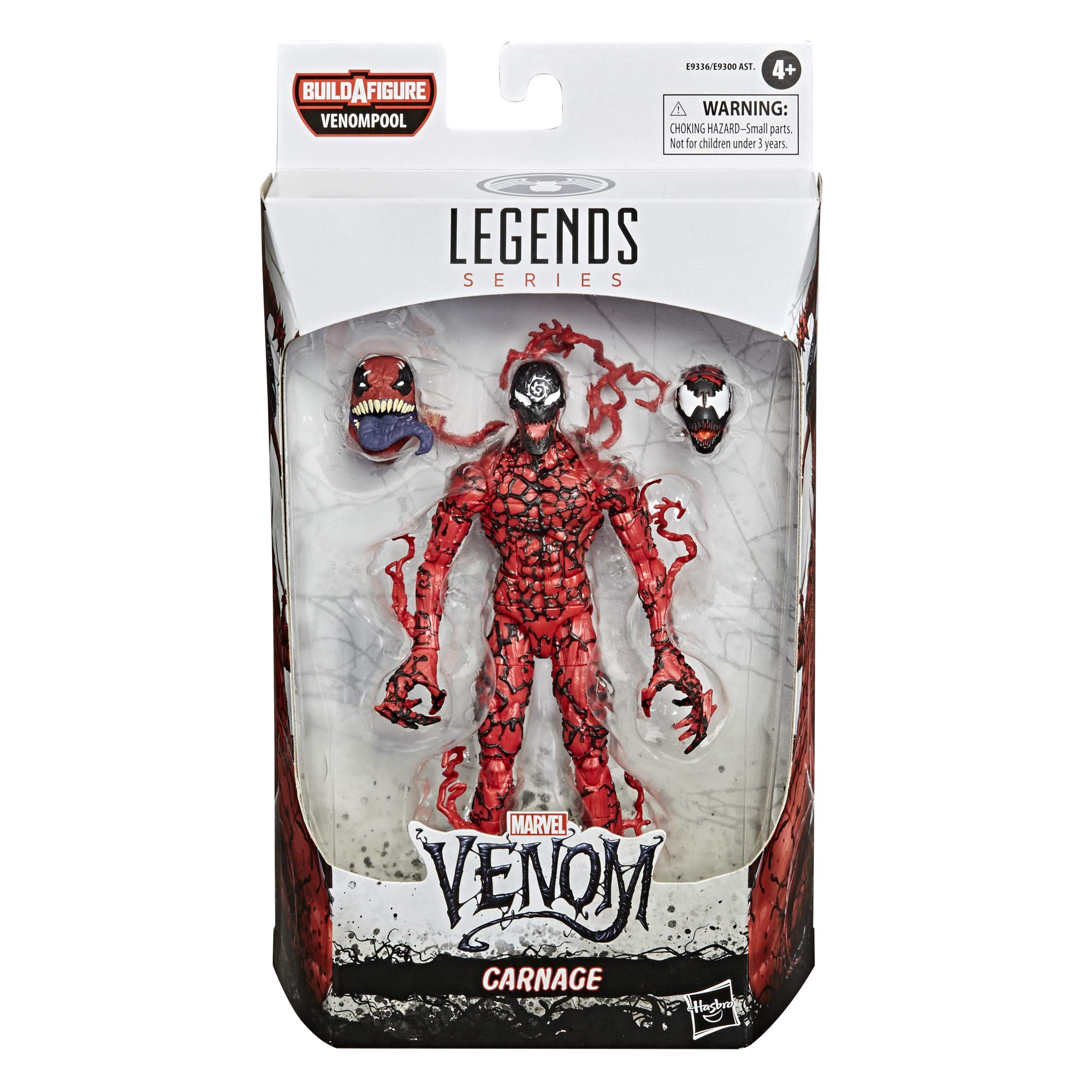 Red Venom Carnage Action Figure Spider Man Statue Marvel Legend