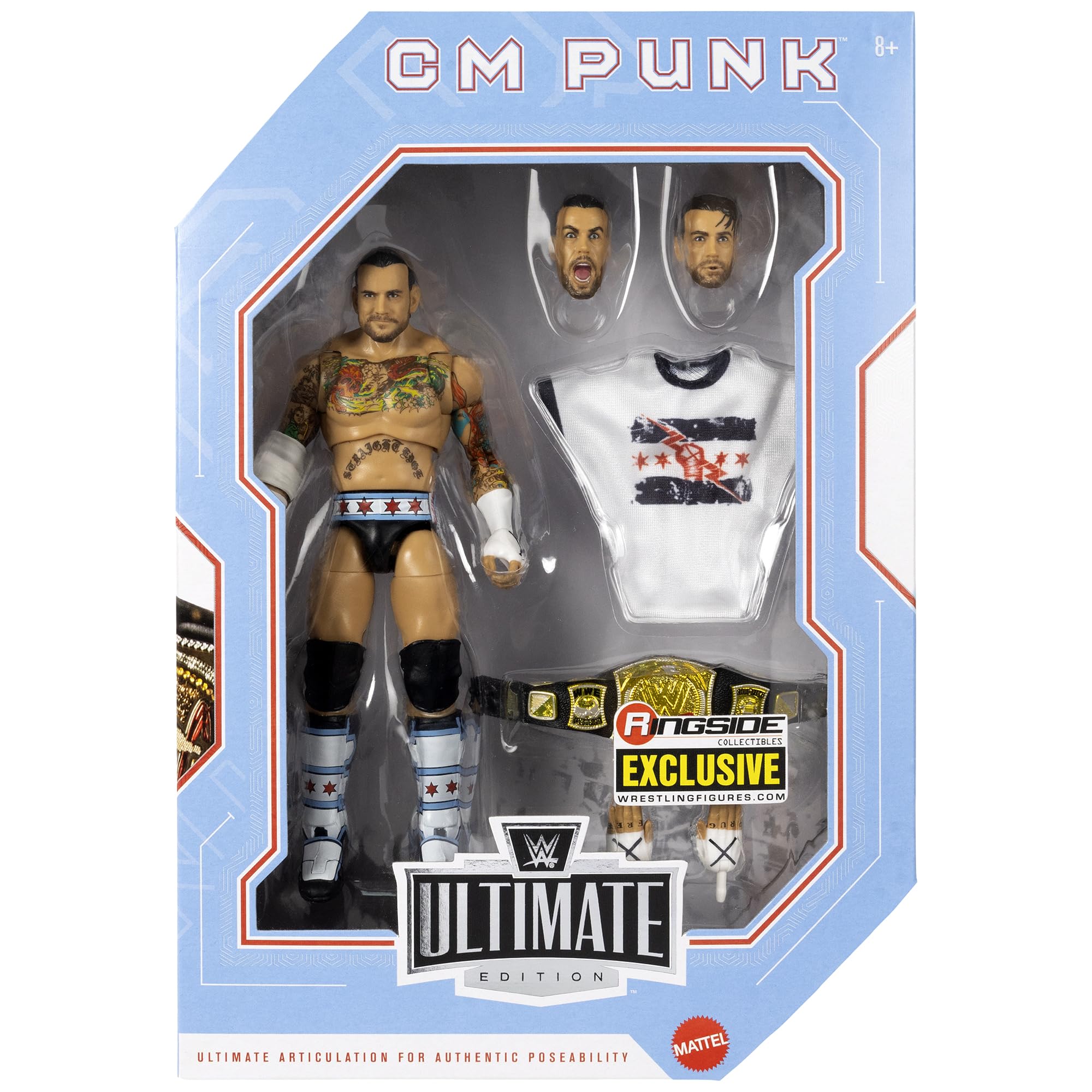 WWE Ultimate Edition Ringside Exclusive MITB 2011 CM Punk Action Figure