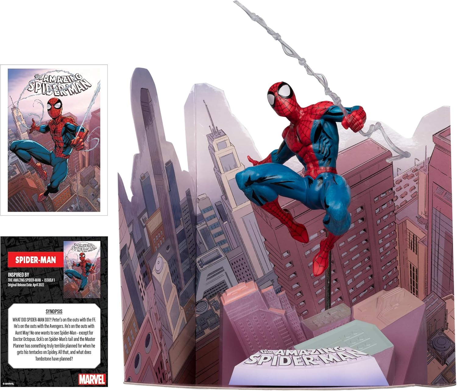 The Amazing Spider-Man #1 with Scene 1:10th Scale Collectible by McFarlane