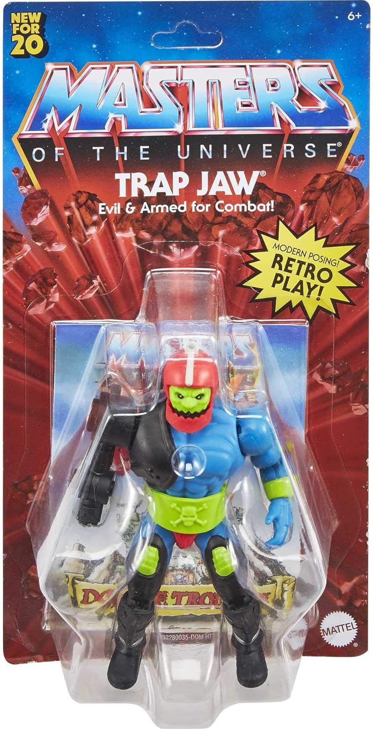 Masters Of The Universe Origins Trap Jaw Deluxe Action Figure