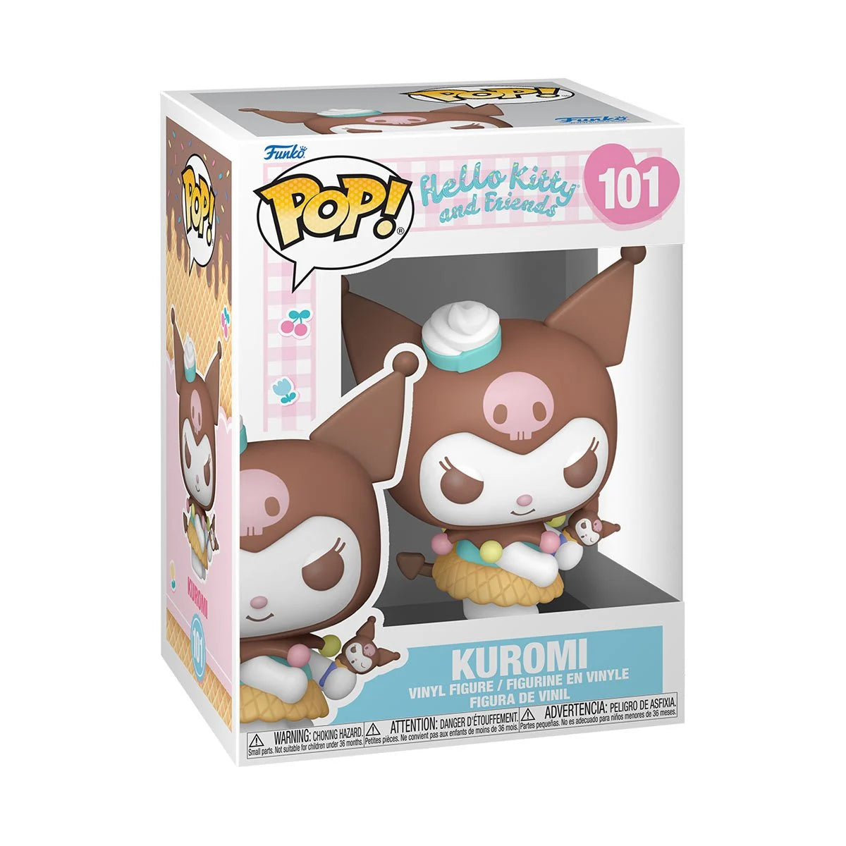 Hello Kitty and Friends Kuromi (Ice Cream) Funko Pop!