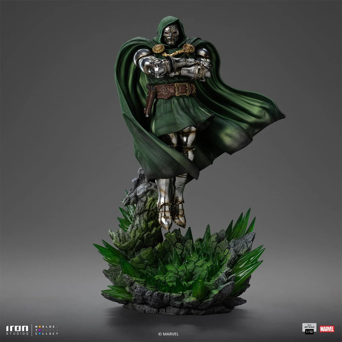 Doctor Doom Infinity Gauntlet Battle Diorama Statue