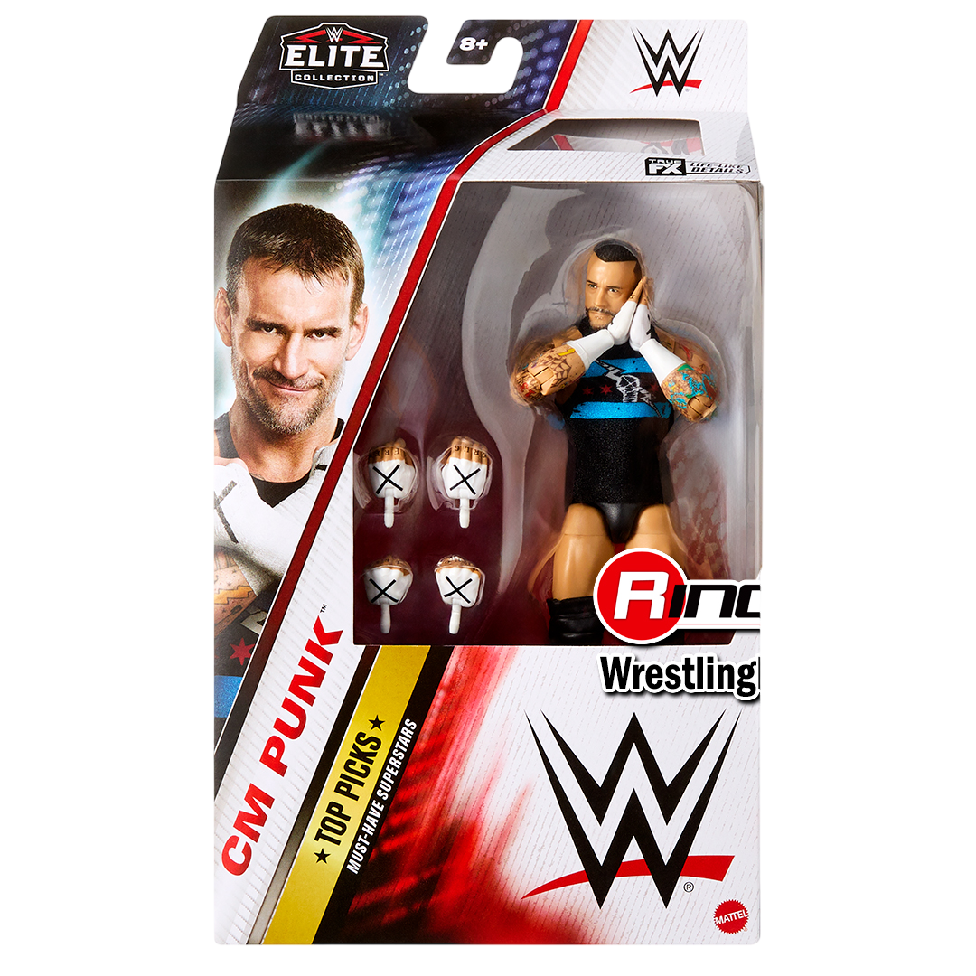 CM Punk WWE Elite Top Picks 2025 (Wave 2) Action Figure