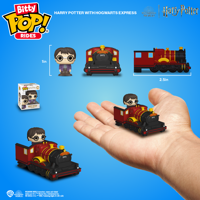 Harry Potter and Hogwarts Express Bitty Pop Rides