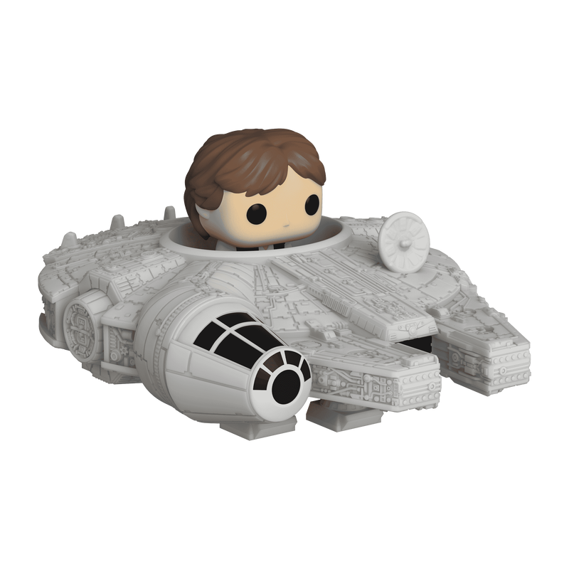 Han Solo and Millennium Falcon Bitty Pop Rides