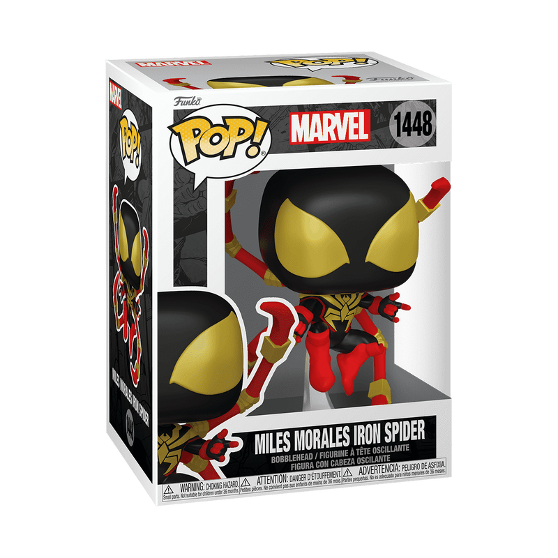 Miles Morales Iron Spider Funko Pop!