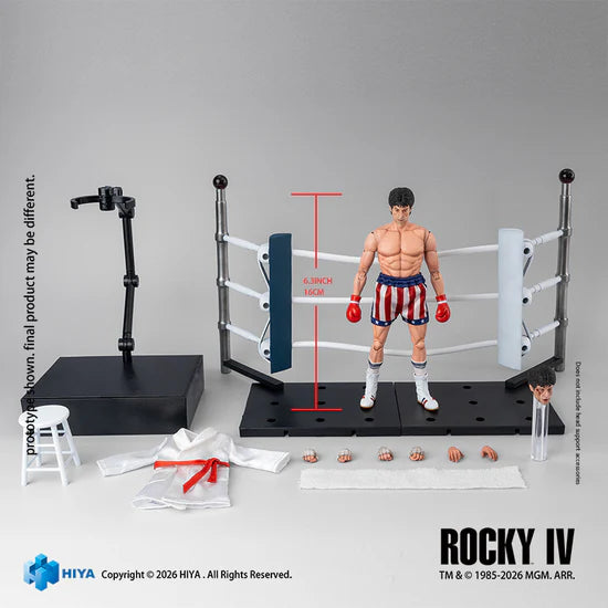 HIYA Exquisite Super Series 1/12 Scale Rocky IV Rocky Boxer Version Action Figure