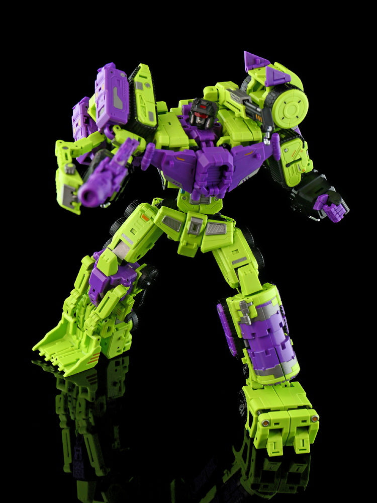 Lucky Cat Micro Cosmos MC-02 Riki-Oh Devastator Whole Set