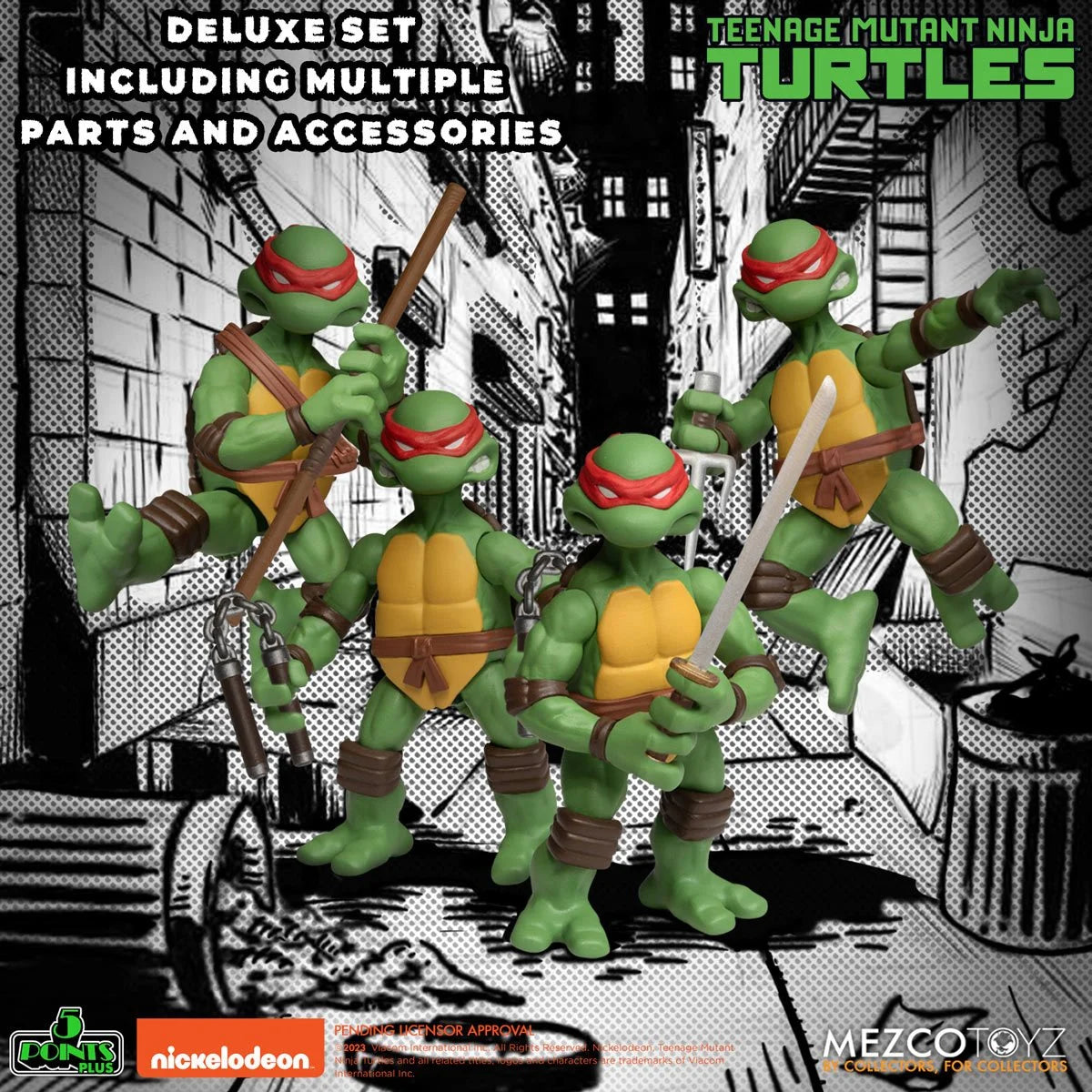 Teenage Mutant Ninja Turtles 5 Points Deluxe Box Set