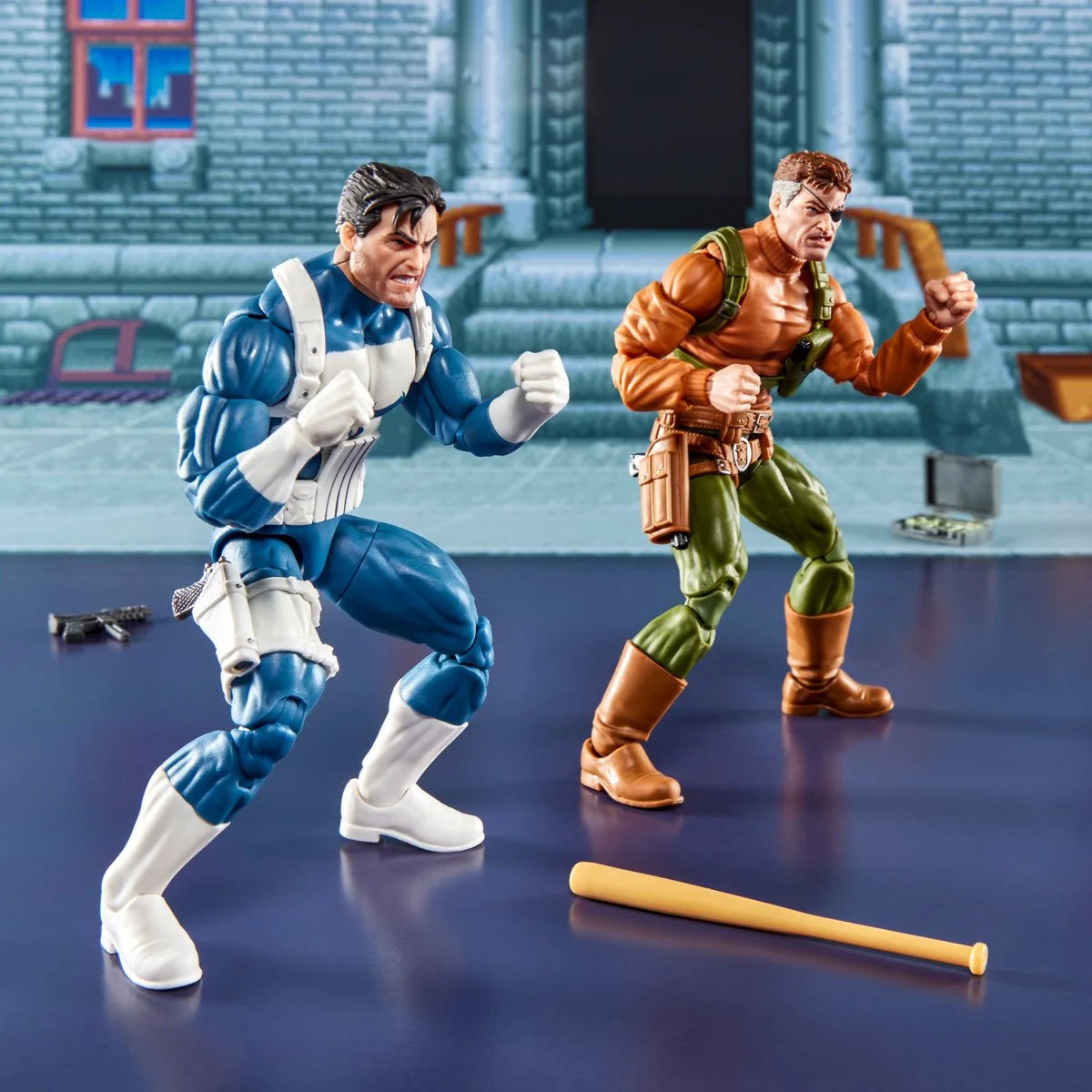 Punisher Marvel Legends Gamerverse Punisher and Nick Fury Action Figures
