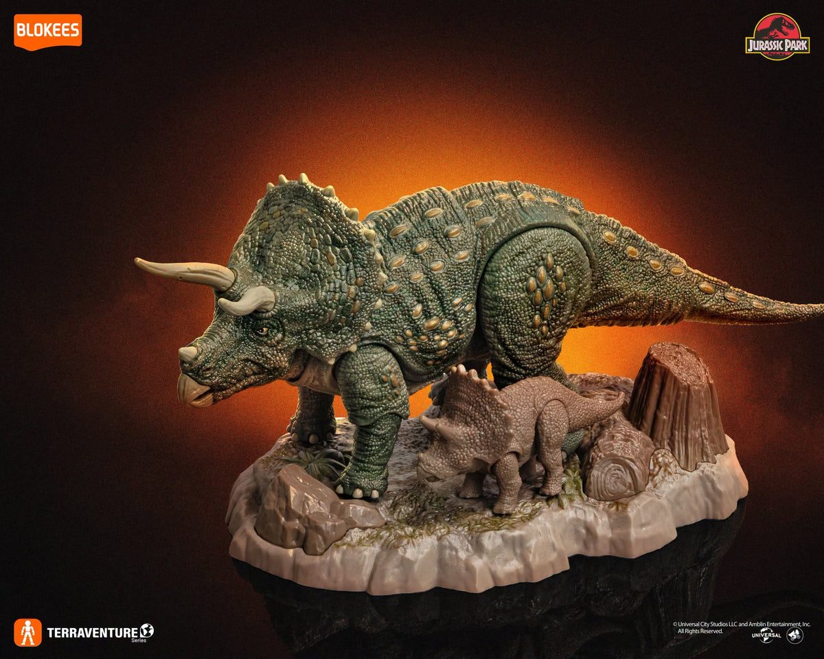 Jurassic Terraventure TC02 Triceratops Model Kit
