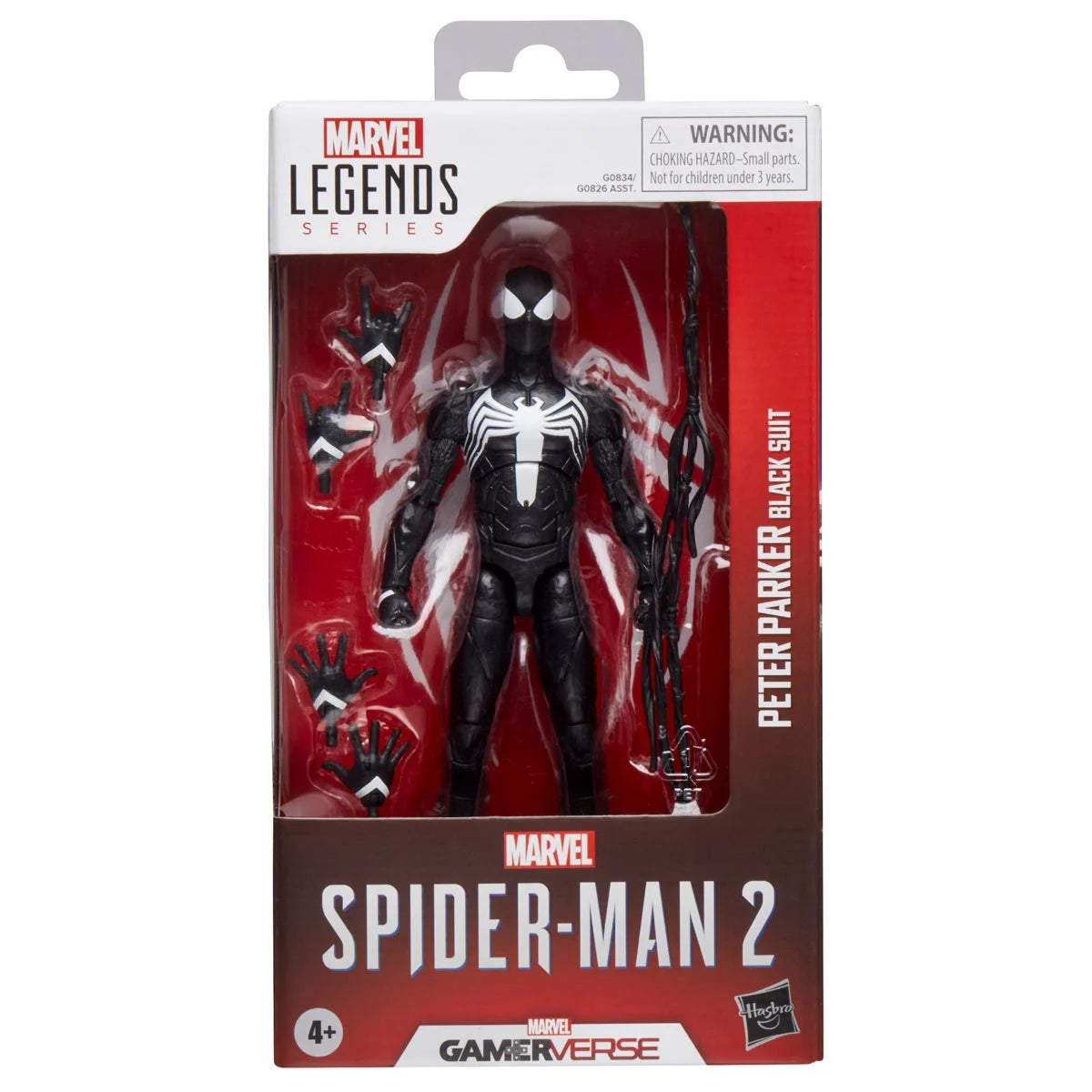 Spider-Man Gamerverse Peter Parker Black Suit Action Figure