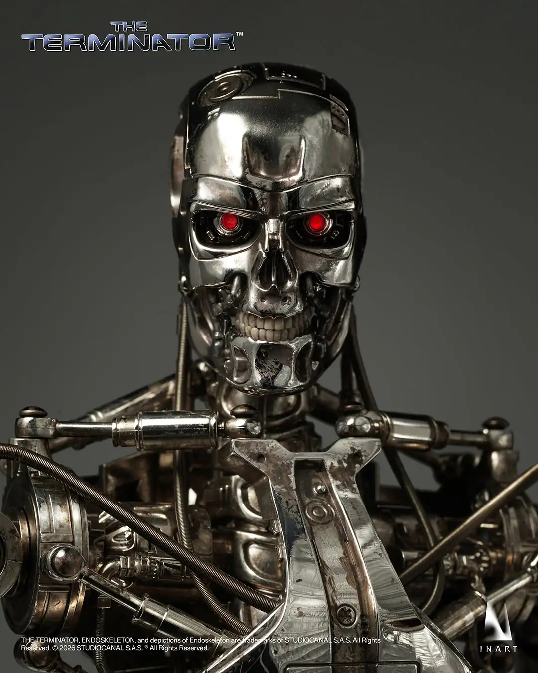 [Pre-Order Deposit] INART The Terminator Endoskeleton 1/6 Collectible Figure by Queen Studios