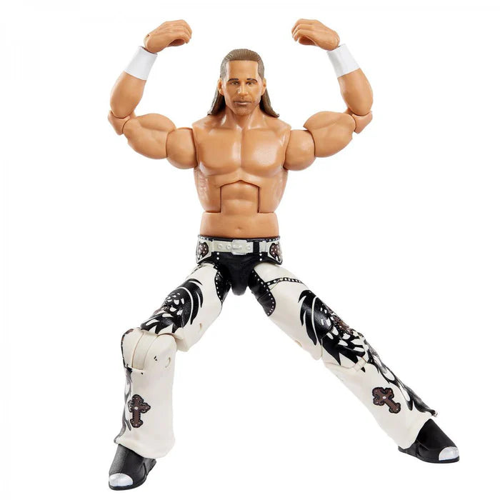 WWE Shawn Michaels WrestleMania Elite Collection Action Figure with Entrance Gear