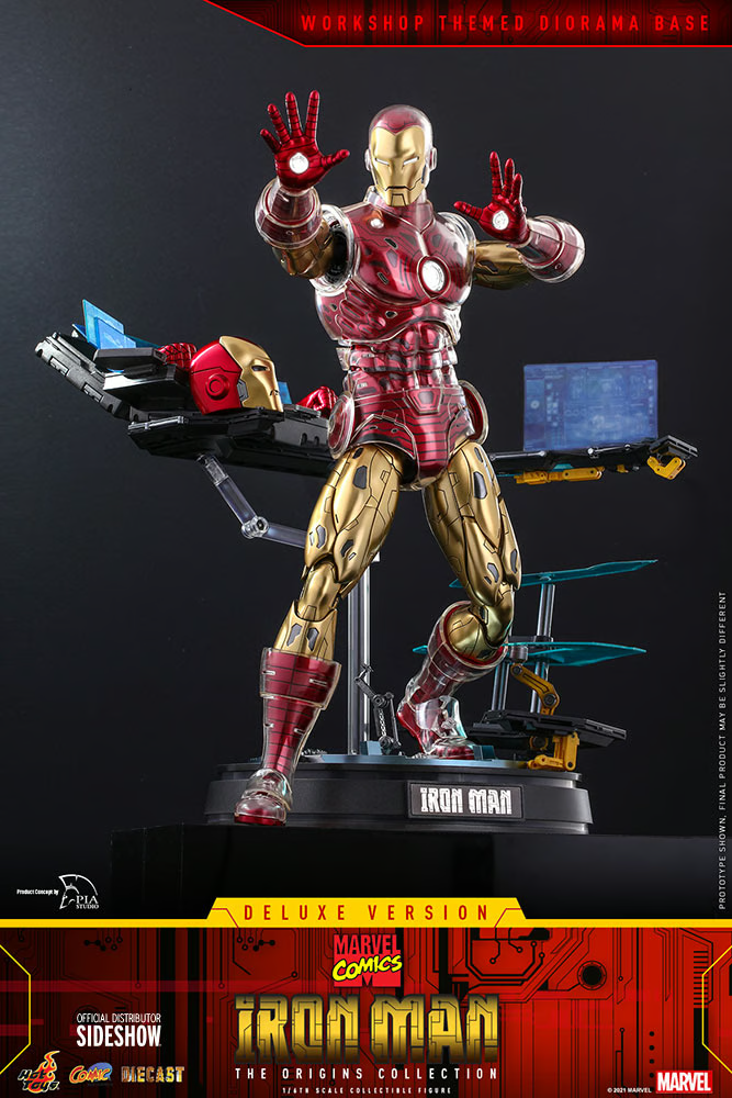 Iron Man The Origins Deluxe Figure By Hot Toys