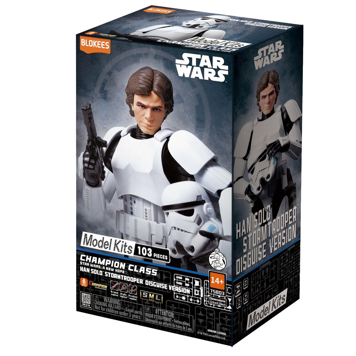 Blokees Champion Class Star Wars Han Solo Model Kit