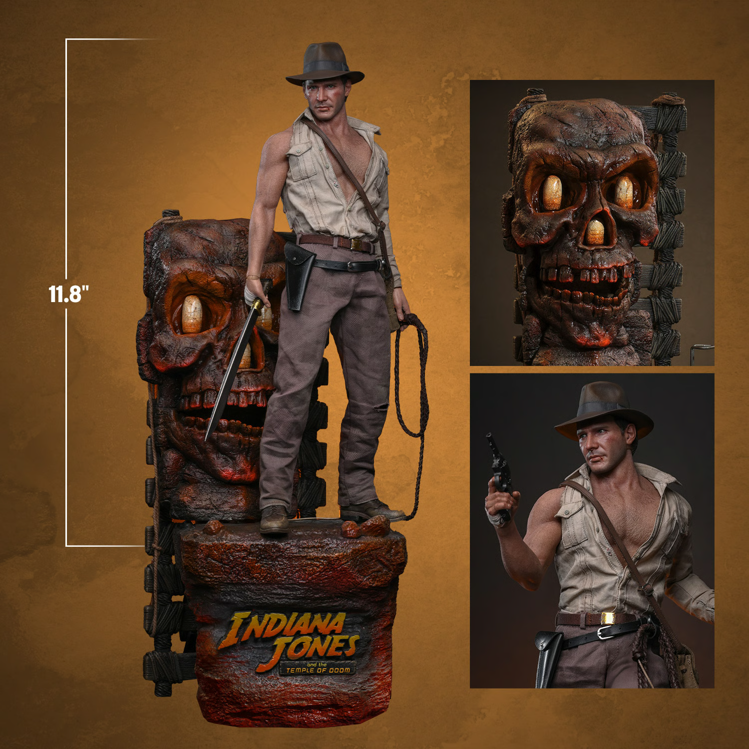 Indiana Jones (Deluxe Version) Figure by Hot Toys