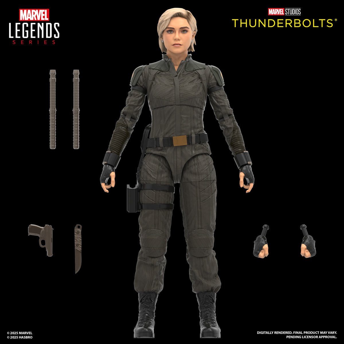 Thunderbolts Marvel Legends Red Guardian & Yelena Belova 2 Pack Action Figure