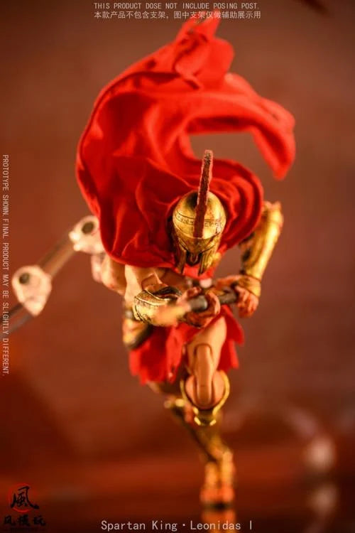 Eternal Warlords Spartan King Leonidas I Bloodstained Version Action Figure