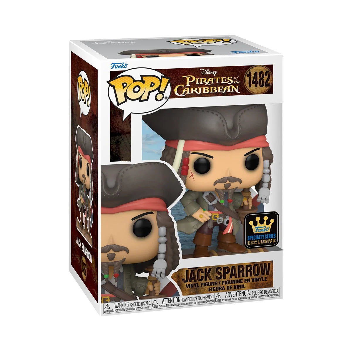 Pirates of the Caribbean Jack Sparrow Funko Pop! Specialty Series