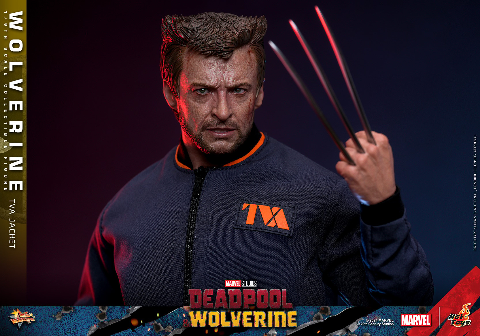 WOLVERINE (TVA JACKET VERSION) Sixth Scale Figure by Hot Toys