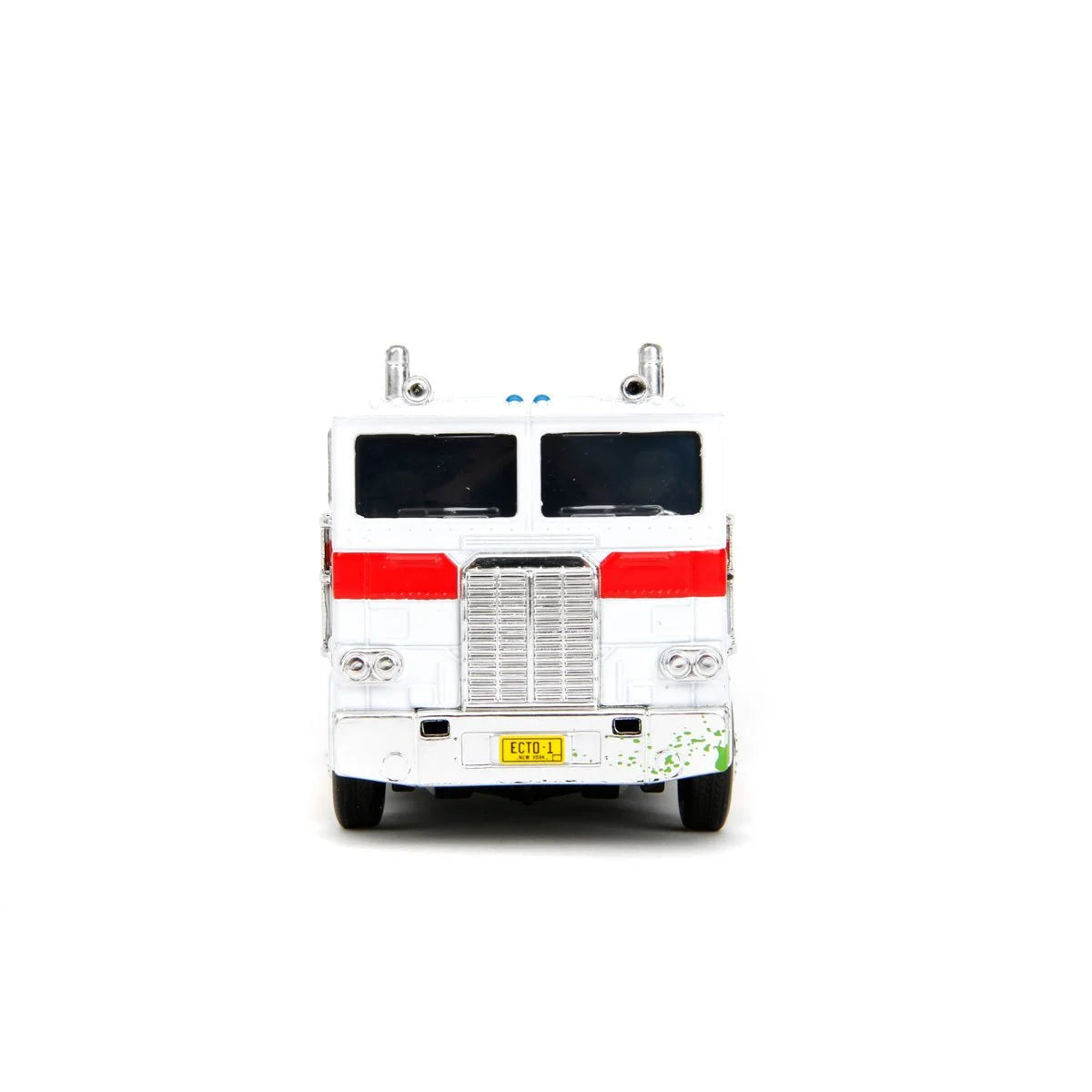 Hollywood Rides Transformers Ghostbusters G1 Optimus Prime Mashup 40th Anniversary Die-Cast Metal Vehicle