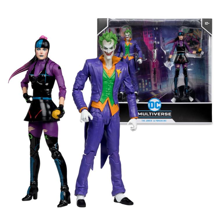 DC Multiverse The Joker & Punchline Two-Pack Action Figure