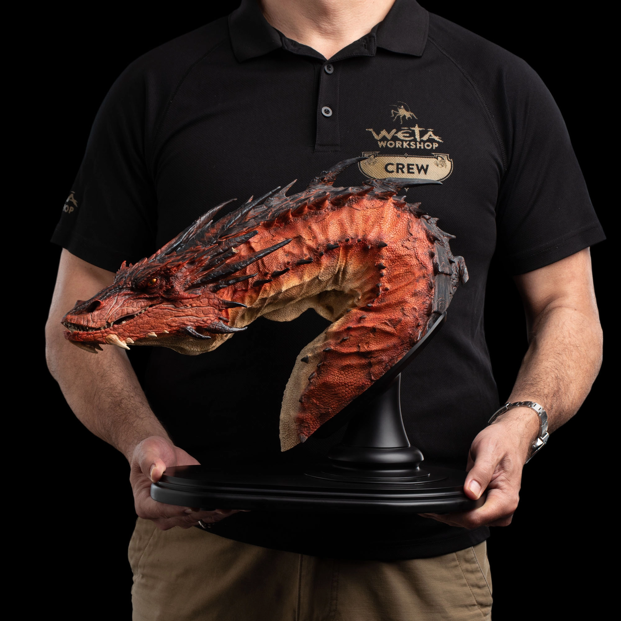 Smaug The Terrible Bust by Weta