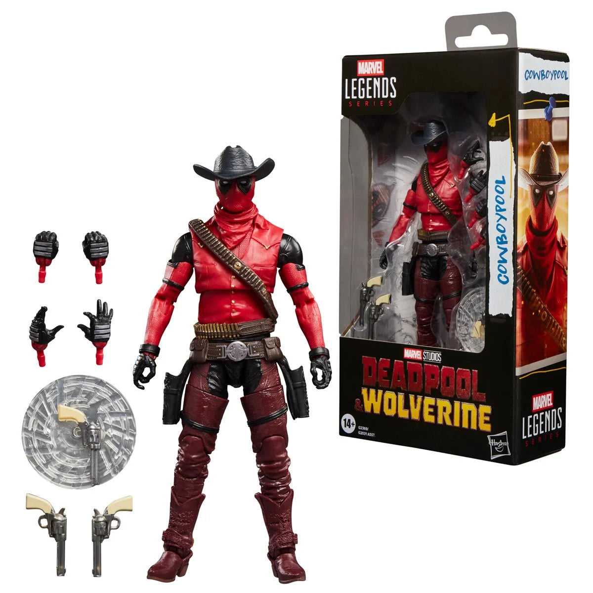 Deadpool & Wolverine Marvel Legends Cowboypool Action Figure
